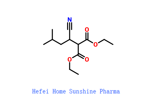DIETHYL (1-CYANO-3-METHYLBUTYL) MALONATE CAS 186038-82-4