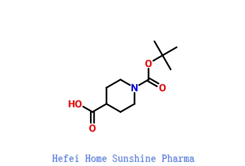 N-BOC-πιπεριδίνη-4-καρβοξυλικό οξύ CAS 84358-13-4