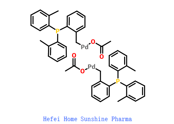 Trans-Di-mu-ακετατόμπις[2-(δι-ο-τολυλφίνο)βενζύλιο]διπαλάντιο(II) CAS 172418-32-5